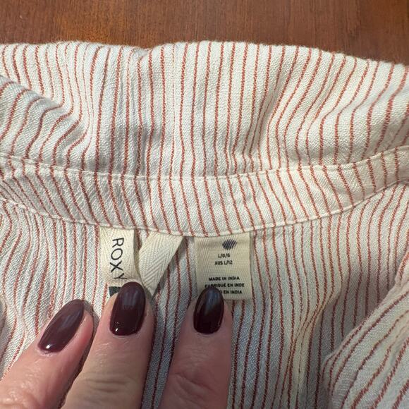 Roxy Shirt Dress Size Large - Picture 2 of 7